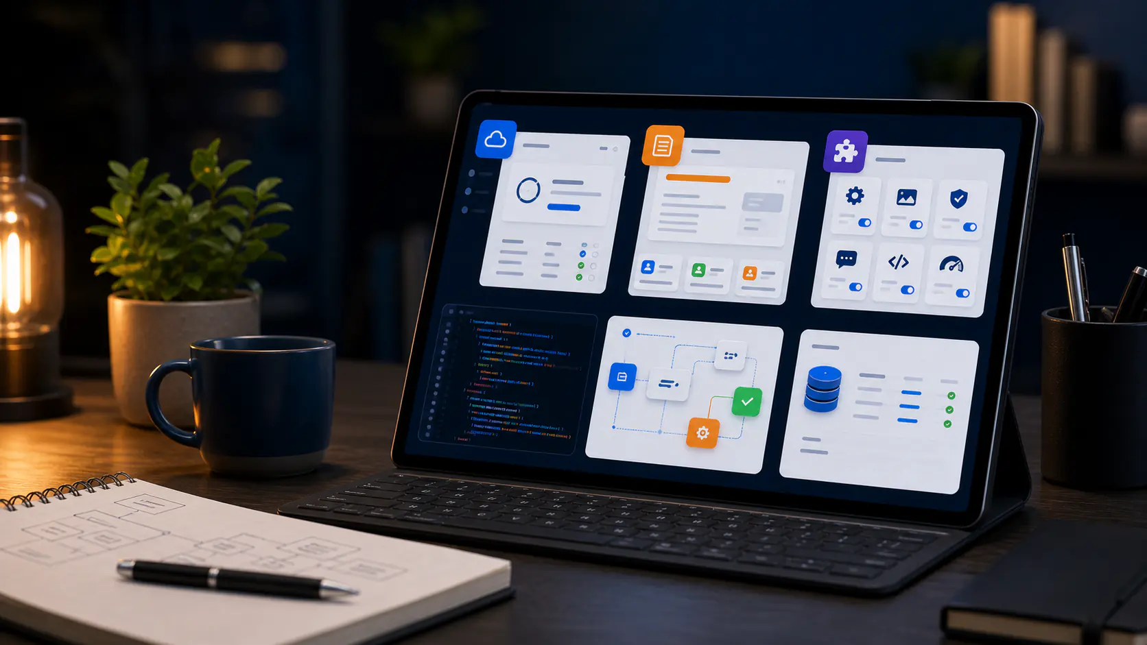 ICT for ALL softwarestudio en productpanelen