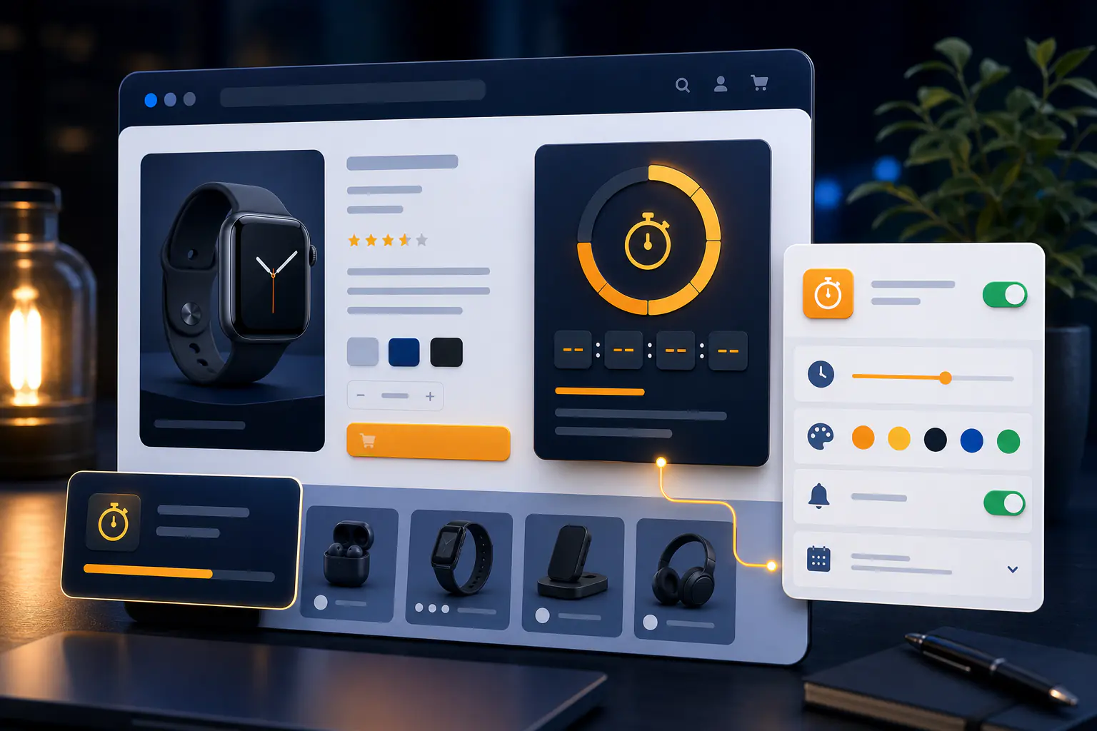 Product Countdown visual